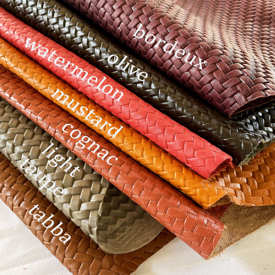 Italian Genuine Tanned Leather Hides Made In Italy - BuyLeatherOnline