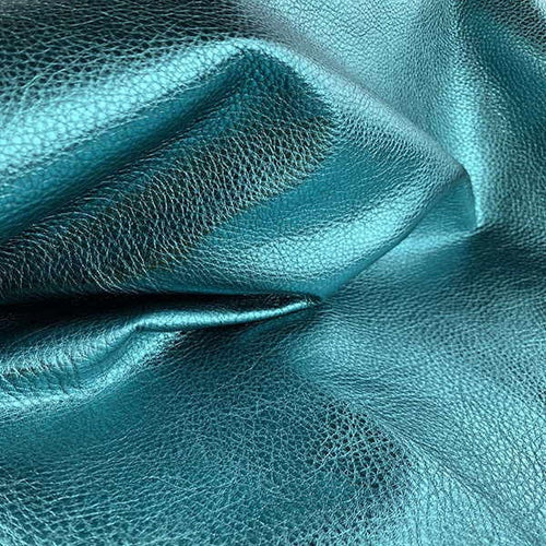 Rose Gold creased metallic leather, Genuine Italian leather by the yard,  Leather supplier, Leather for bagmaking, Shinny leather, calf skin